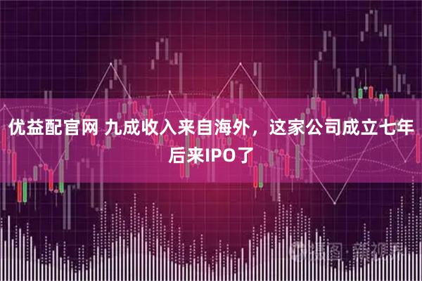 优益配官网 九成收入来自海外,这家公司成立七年后来IPO了